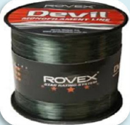 Monofilamento en Bobina Rovex Devil Verde 0.35mm a 0.70mm