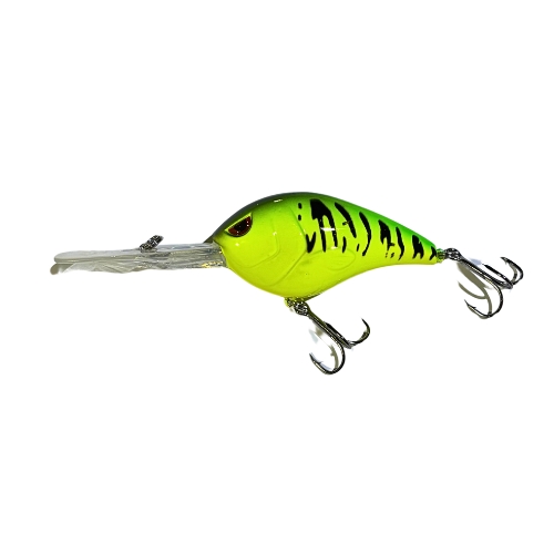 Señuelo Go Fishing Crankbait Paleta Larga CPL02 Verde Atigrado