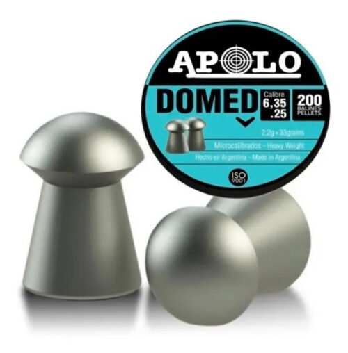Munición Apolo Premium Domed 6.35 25 Grains