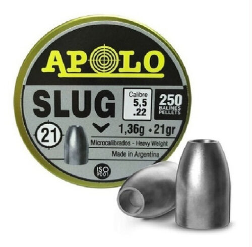 Munición Apolo Slug 5.5 250 unidades