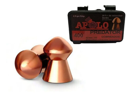 Munición Apolo Premium Predator Cobre 4.5