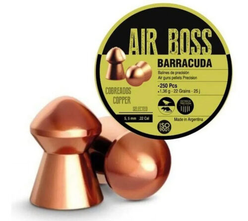 Munición Apolo Air Boss Barracuda Cobre 5.5 21 grains