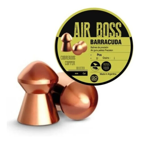 Munición Apolo Air Boss Barracuda Cobre 4.5 11 grains