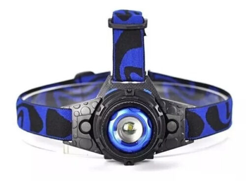 Linterna de cabeza con 1 LED XPE 5 W Recargable