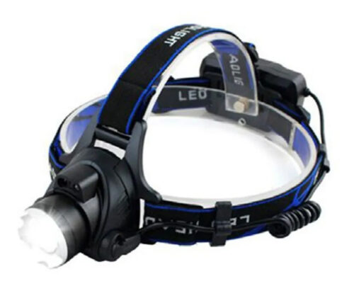 Linterna de cabeza led T6 5W. con sensor de movimiento