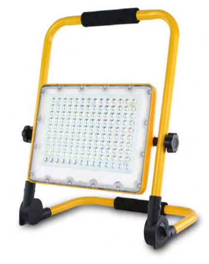 Foco multiuso recargable 100W, 60 LED muy potente.