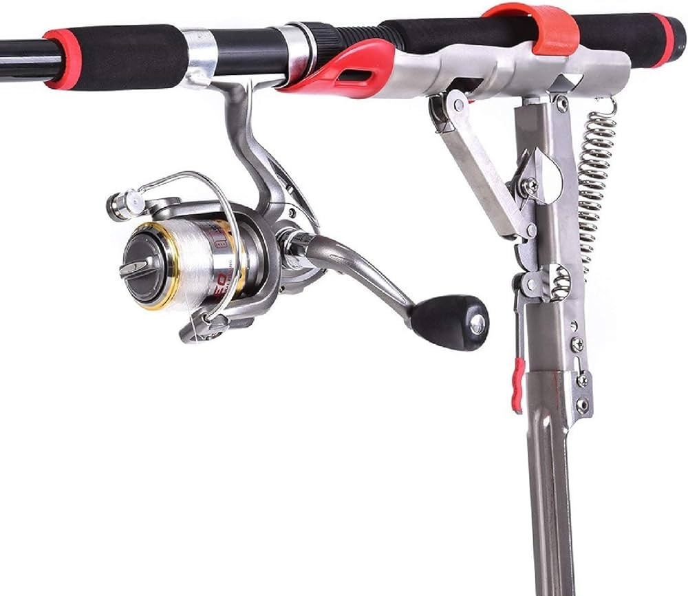 Posa Caña Automático De Acero Inoxidable para Pesca 4 Posa Caña Automático De Acero Inoxidable para Pesca - Imagen 4