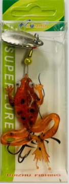 Rana Fishunter Antienganche de Silicona con Cuchara F04