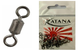 Esmerillon Katana Niquel en Blister 12 Pcs N°1