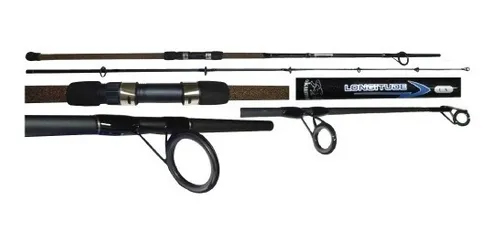 Caña Carbón Okuma Longitude Case 3.90 mts. 100-300 grs. 2 Tramos