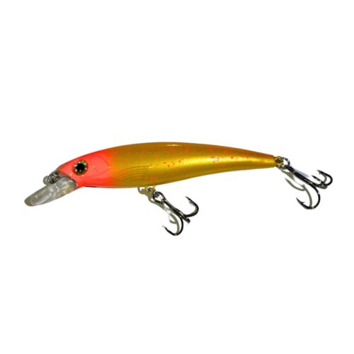 Señuelo Go Fishing Minnow Naranja con Amarillo