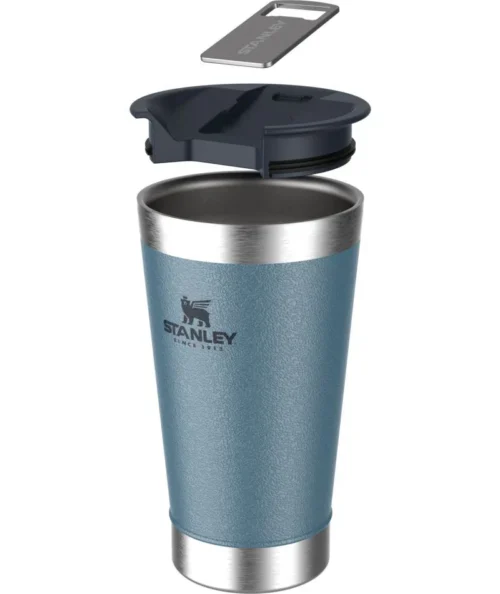 Stanley Vaso Cerveza 16 oz con Destapador Celeste