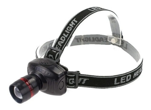Linterna Minero en plástico 1 LED de 1W.