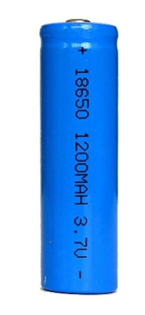 Batería 18650 Li-ion de 3,7 V - Recargable