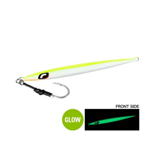 Jig Metálico Shimano Ocea Easy Pebble 140 g 004 Chart Blanco