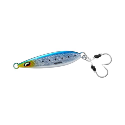 Jig Metálico Shimano Ocea Wing Fall 130 g 001 Azul Sardine