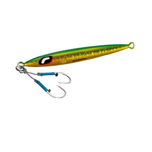 Jig Metálico Shimano Ocea Pebble Light 40 g 009 Verde Gold