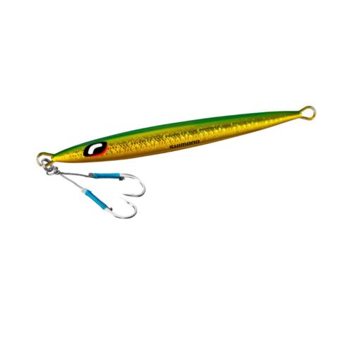 Jig Metálico Shimano Ocea Pebble Light 80 g 009 Verde Gold