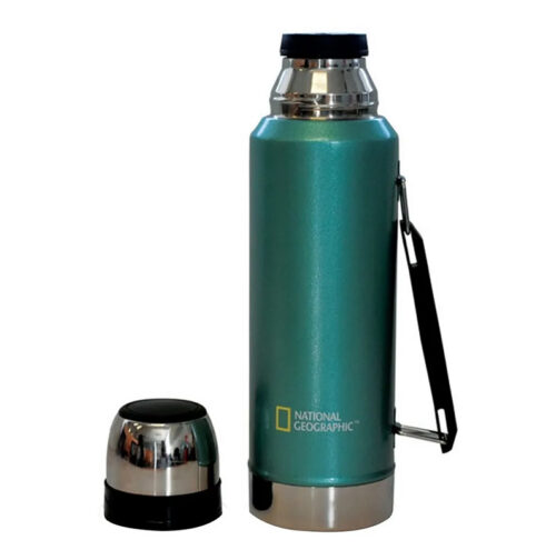 Termo National Geographic 1200 ml Verde Metalizado