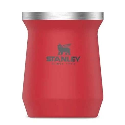 Mate Stanley 100% De Acero Inoxidable Rojo