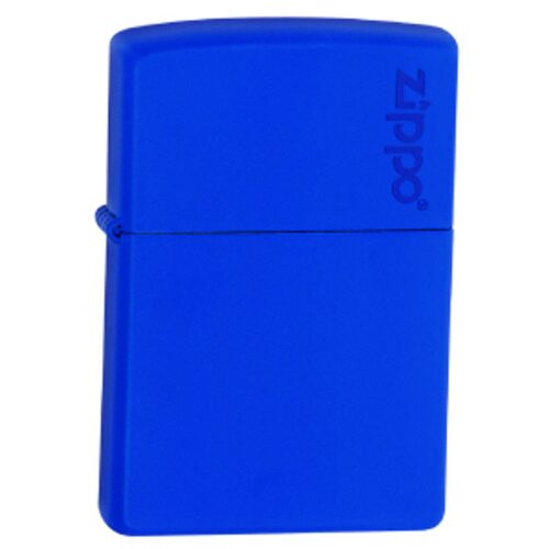 Encendedor Zippo Classic Royal Blue Matte Zippo Logo 229ZL