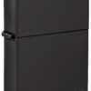 Encendedor Zippo Classic High Polish Black Zippo Logo 24756ZL