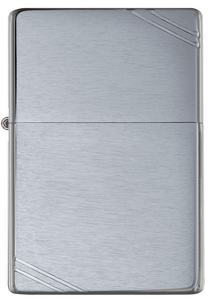 Encendedor Zippo Brushed Chrome Vintage with Slashes 230 2 Encendedor Zippo Brushed Chrome Vintage with Slashes 230 - vista 2