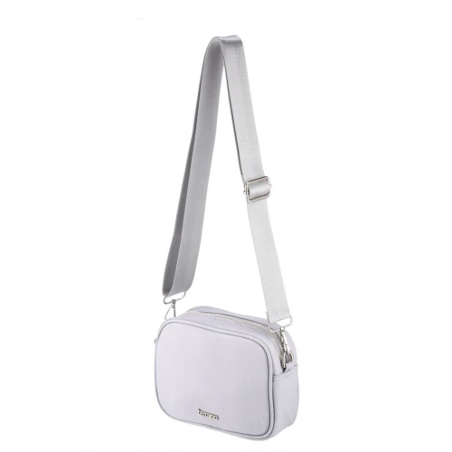 Bandolera Perla - Gris Tela