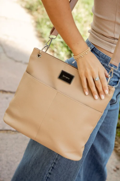 Bandolera Terrano - Taupe