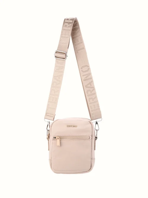 Bandolera Turin Lona - Beige