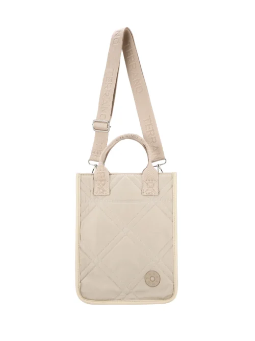 Bolso Matero Capitoneado - Beige