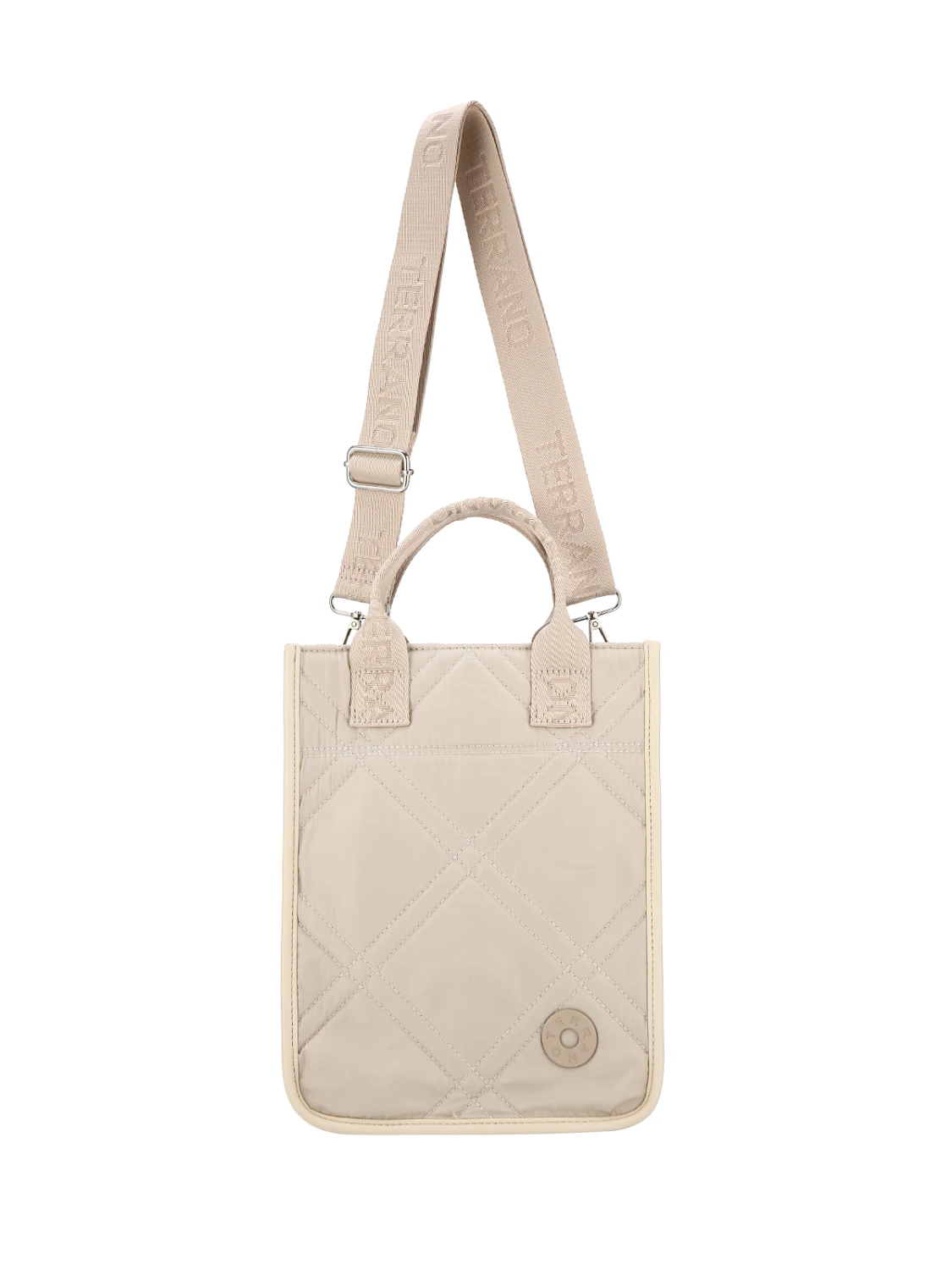 Bolso Matero Capitoneado - Beige 1 Bolso Matero Capitoneado - Beige
