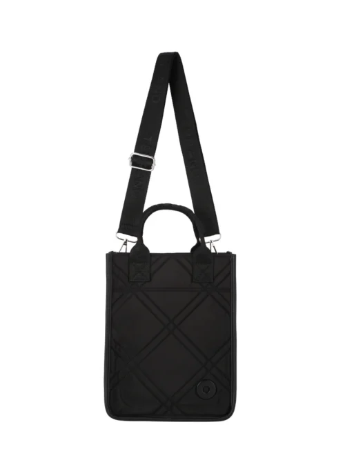 Bolso Matero Capitoneado - Negro