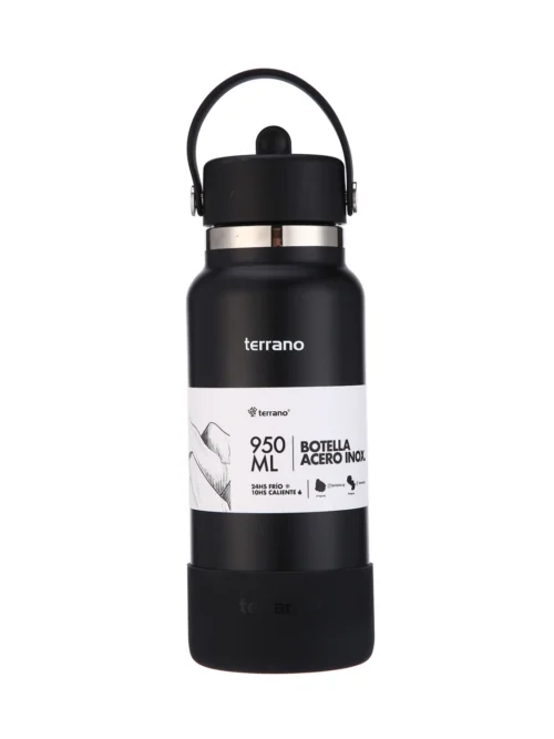 Botella Flow 950ml - Negro