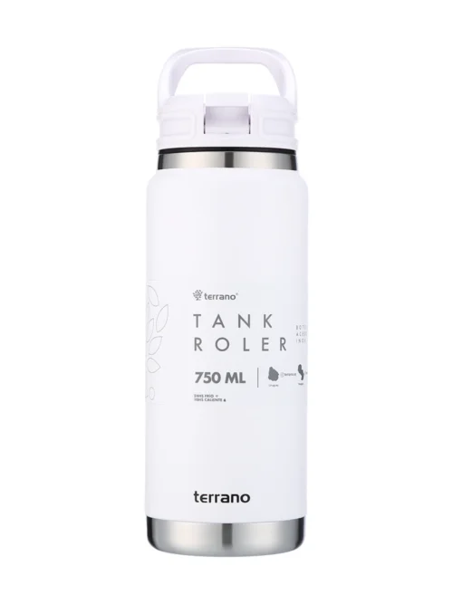 Botella Tank Roler 750ML - Blanco