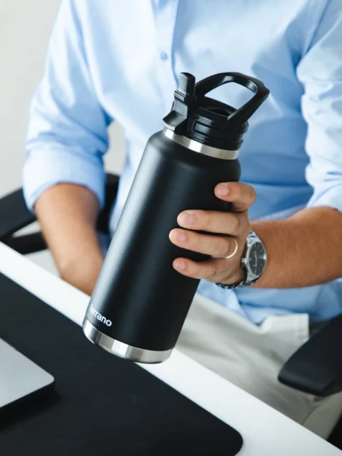 Botella Tank Roler 750ML - Negro