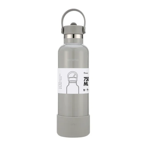 Botella Térmica con Pico 750mL. - Oliva Metalizado
