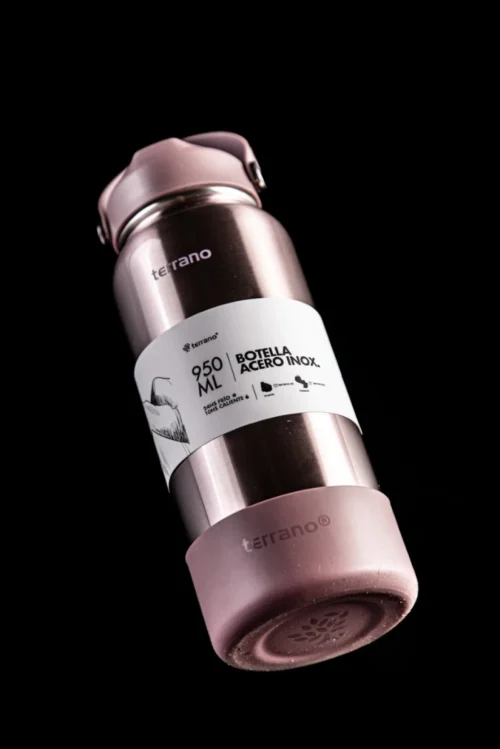 Botella Térmica con Pico 950mL. - Lila Metalizado