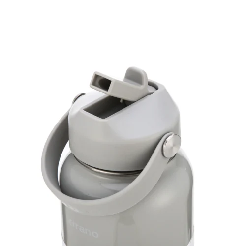 Botella Térmica con Pico 950mL. - Oliva Metalizado