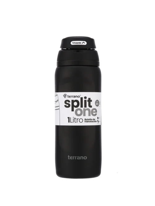BOTELLA TERMICA SPLIT ONE POP UP 1LT. - Negro