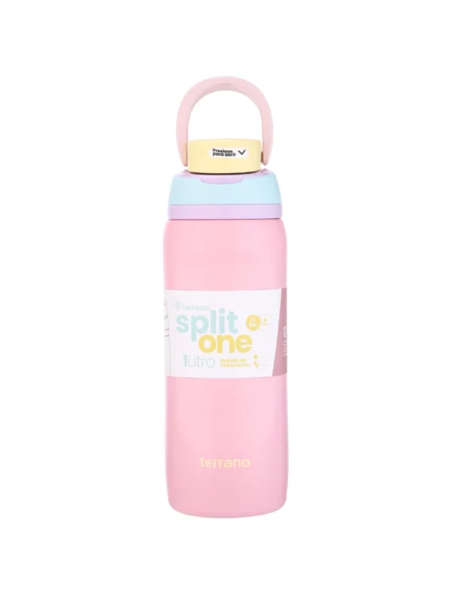 BOTELLA TERMICA SPLIT ONE POP UP 1LT. - Rosado
