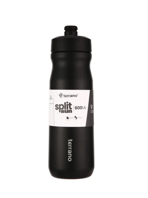Botella Térmica Split Run 600ml - Negro