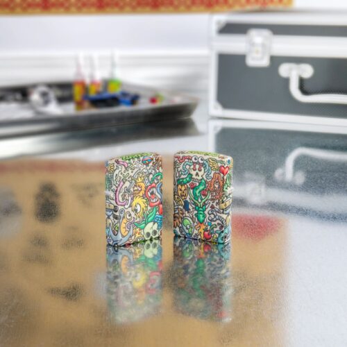 Encendedor Zippo Crazy Collage Design 48394 - vista 2