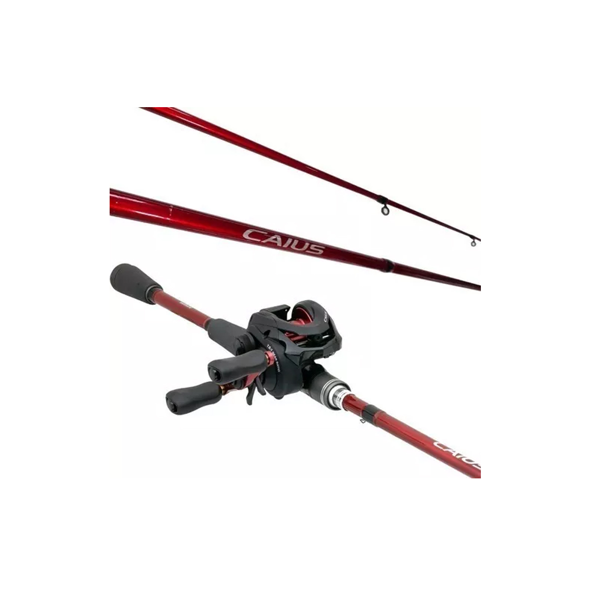 Combo Shimano Caius 2.10 en 2 tramos para Baitcasting 10-20lbrs. 3 Combo Shimano Caius 2.10 en 2 tramos para Baitcasting 10-20lbrs. - Imagen 3