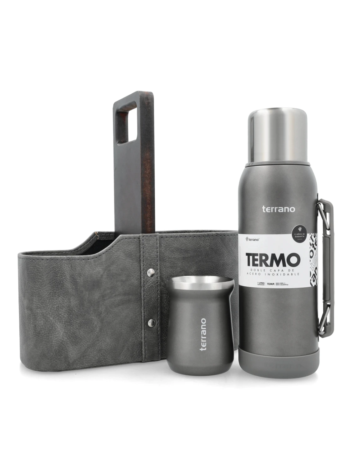 Combo 1LT + Matera De Auto Clasica - Gris Metalizado 1 Combo 1LT + Matera De Auto Clasica - Gris Metalizado