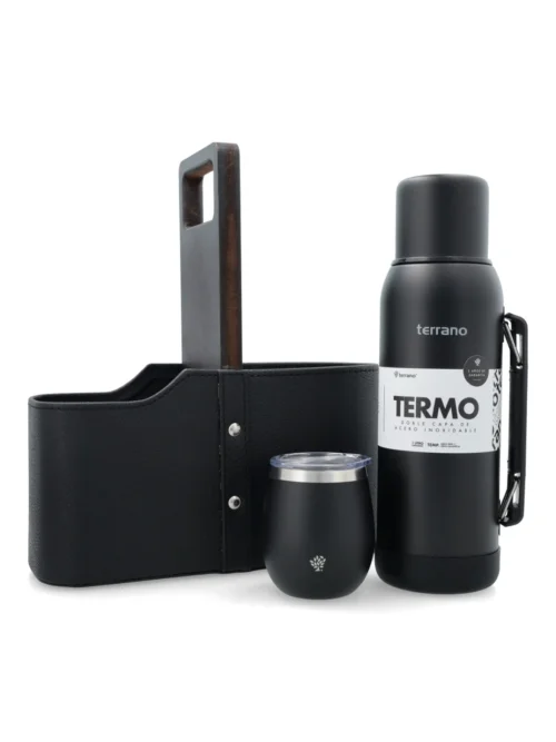 Combo 1LT + Matera De Auto Clasica - Negro opaco