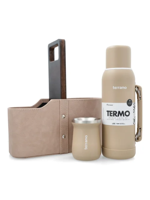 Combo 1LT + Matera De Auto Clasica - Taupe