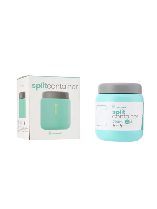 Contenedor Alimentos Tupper Split 700mL. - Celeste