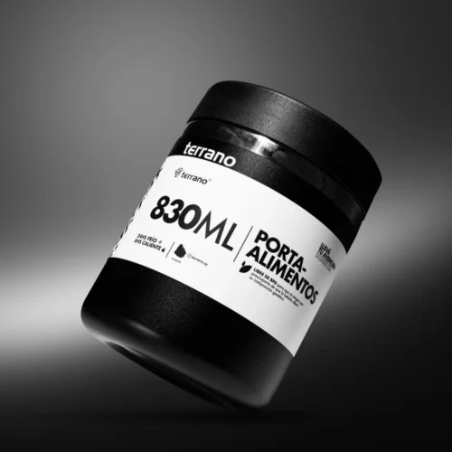 Contenedor de alimento 830Ml - Negro
