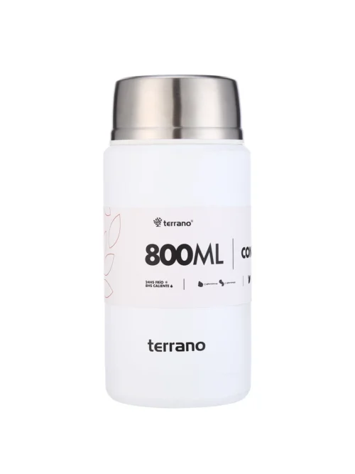 Contenedor de alimento alto - Blanco